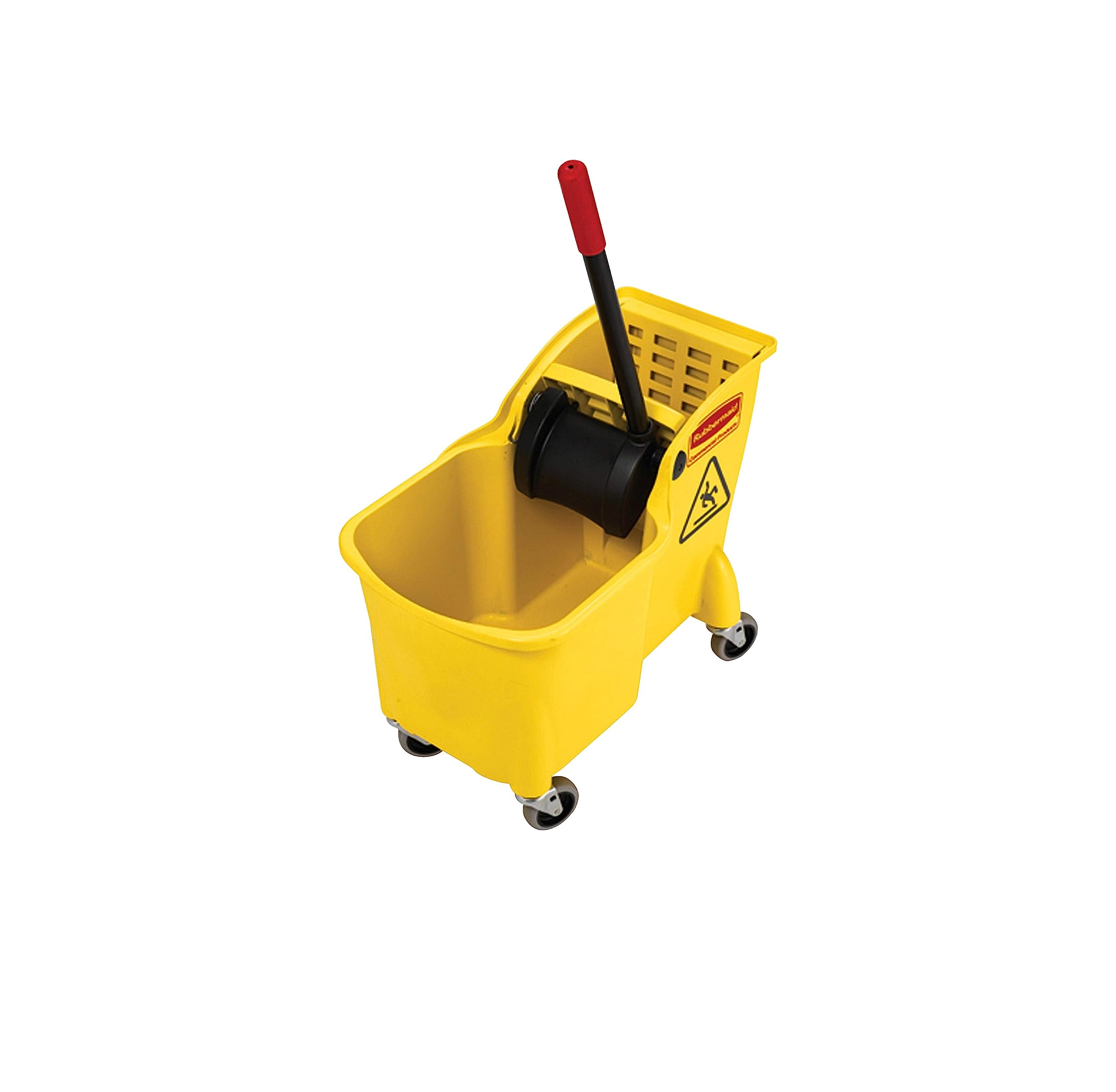 Rubbermaid México  Cubeta Exprimidora Tandem Amarillo 30 Litros