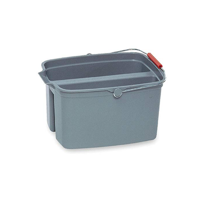 BALDE DOBLE 17 QT GRIS