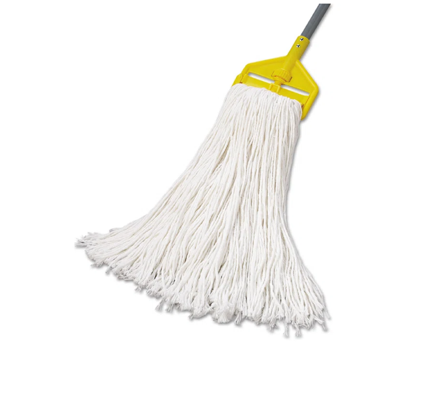 MOP HÚMEDO CHICO DE ALGODÓN VALUE PRO, EXTREMOS CORTADOS, BLANCO, 1"