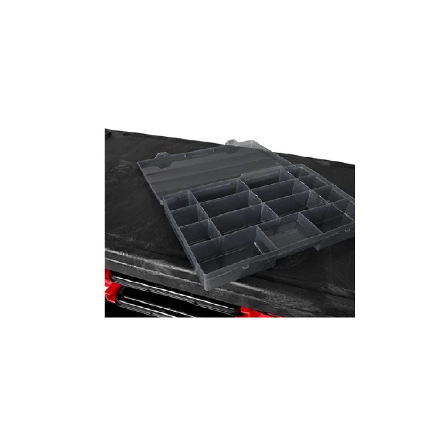 CARRO CON RUEDAS, 2 CAJAS Y 4 RECIPIENTES, NEGRO