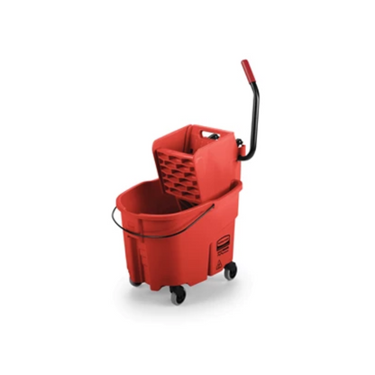 BALDE Y EXPRIMIDOR WAVEBRAKE® CON PRENSA LATERAL, 35 QT