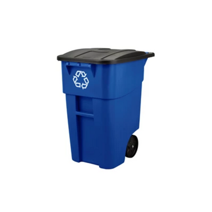 CONTENEDOR BOTE DE BASURA RECICLAJE ROLLOUT® 50 GAL