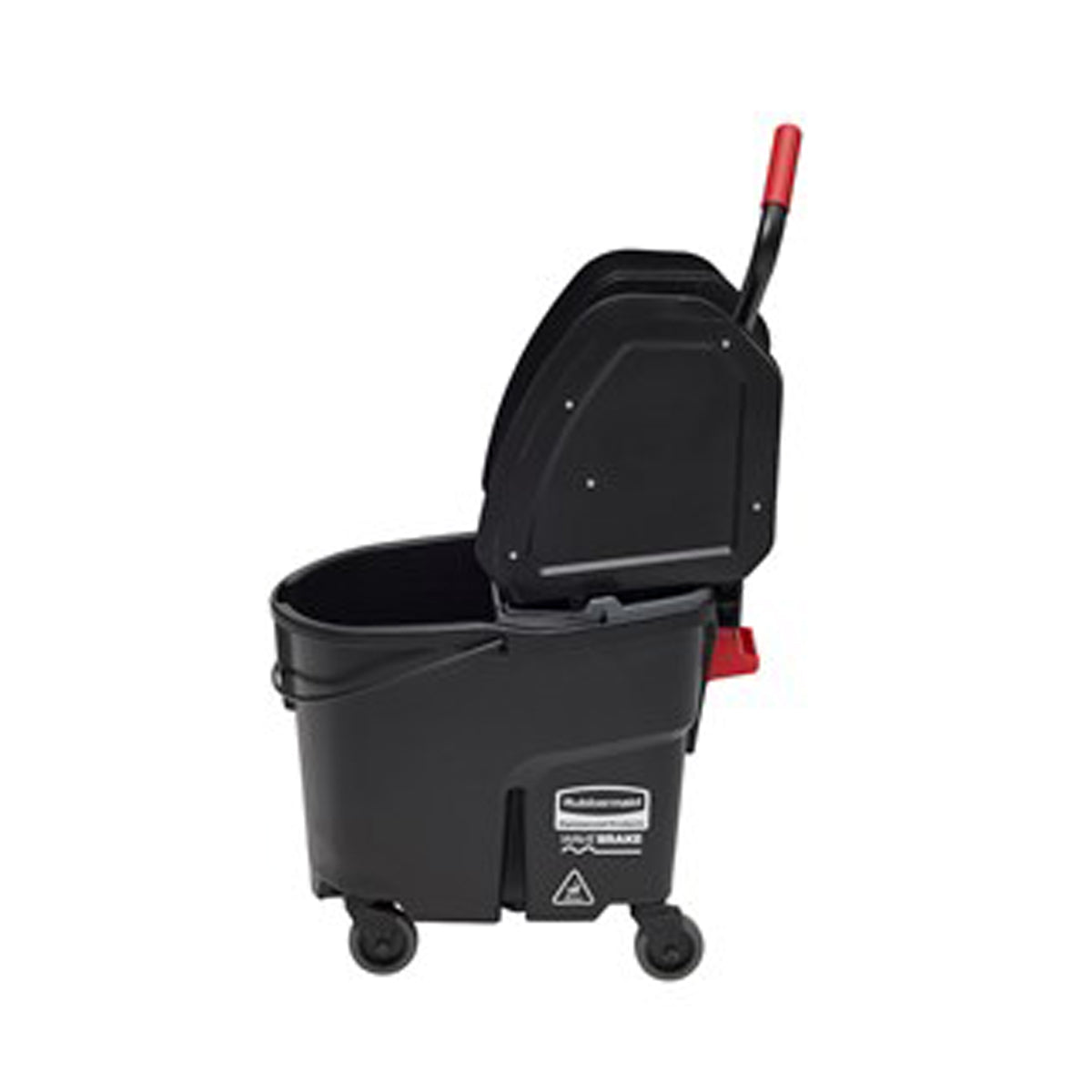 Cubeta - Escurridor de presión lateral con cubo de agua sucia Rubbermaid 35  Qt