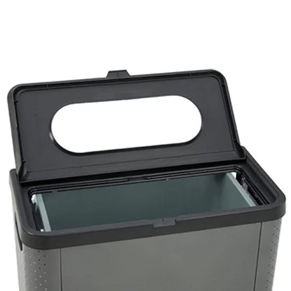 Contenedor Sanitario Elevate  23 gal Perla Gris Oscuro